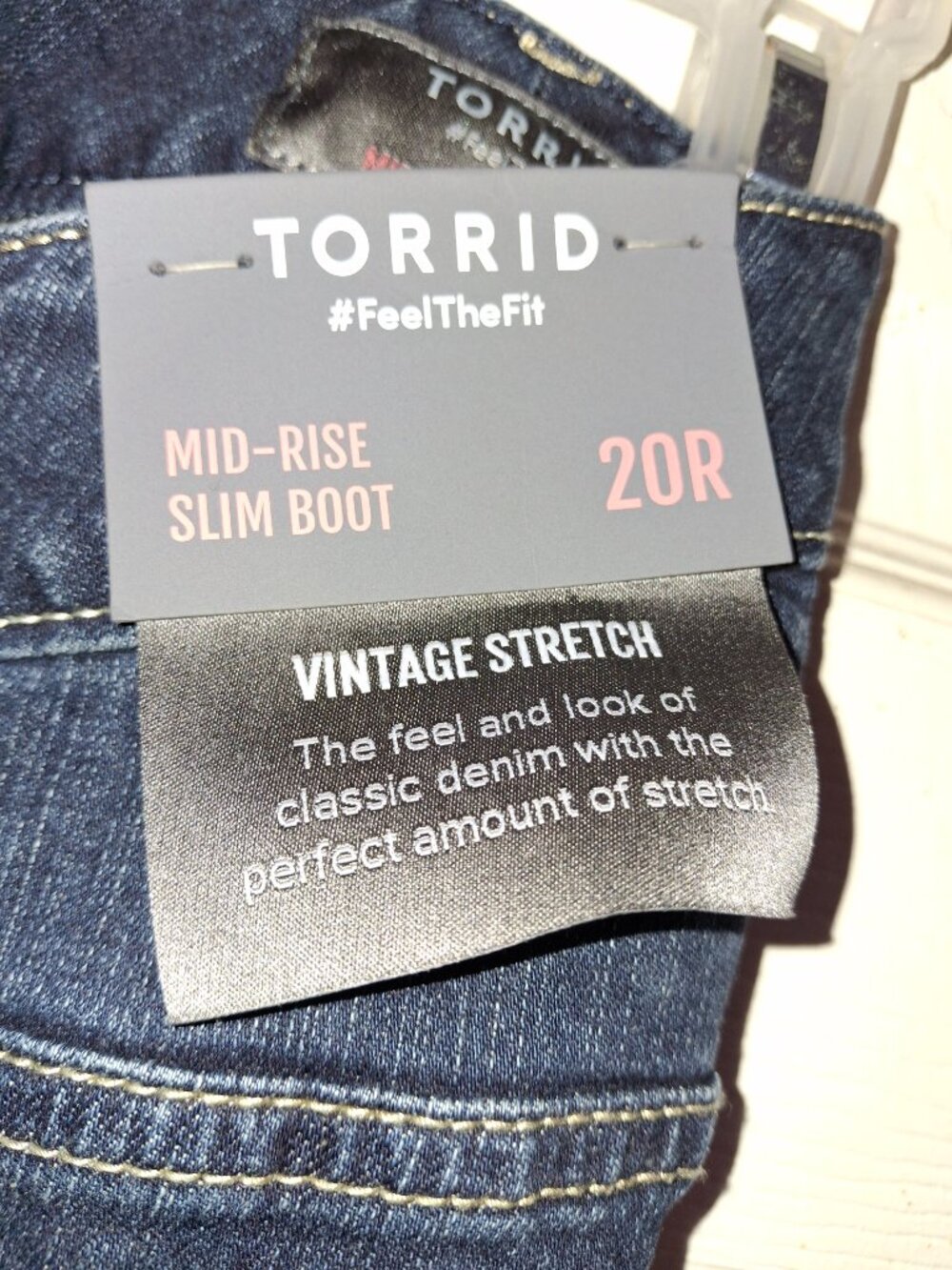 Torrid Mid-Rise Slim Boot Cut Brand New Jeans - Picture 4 of 4